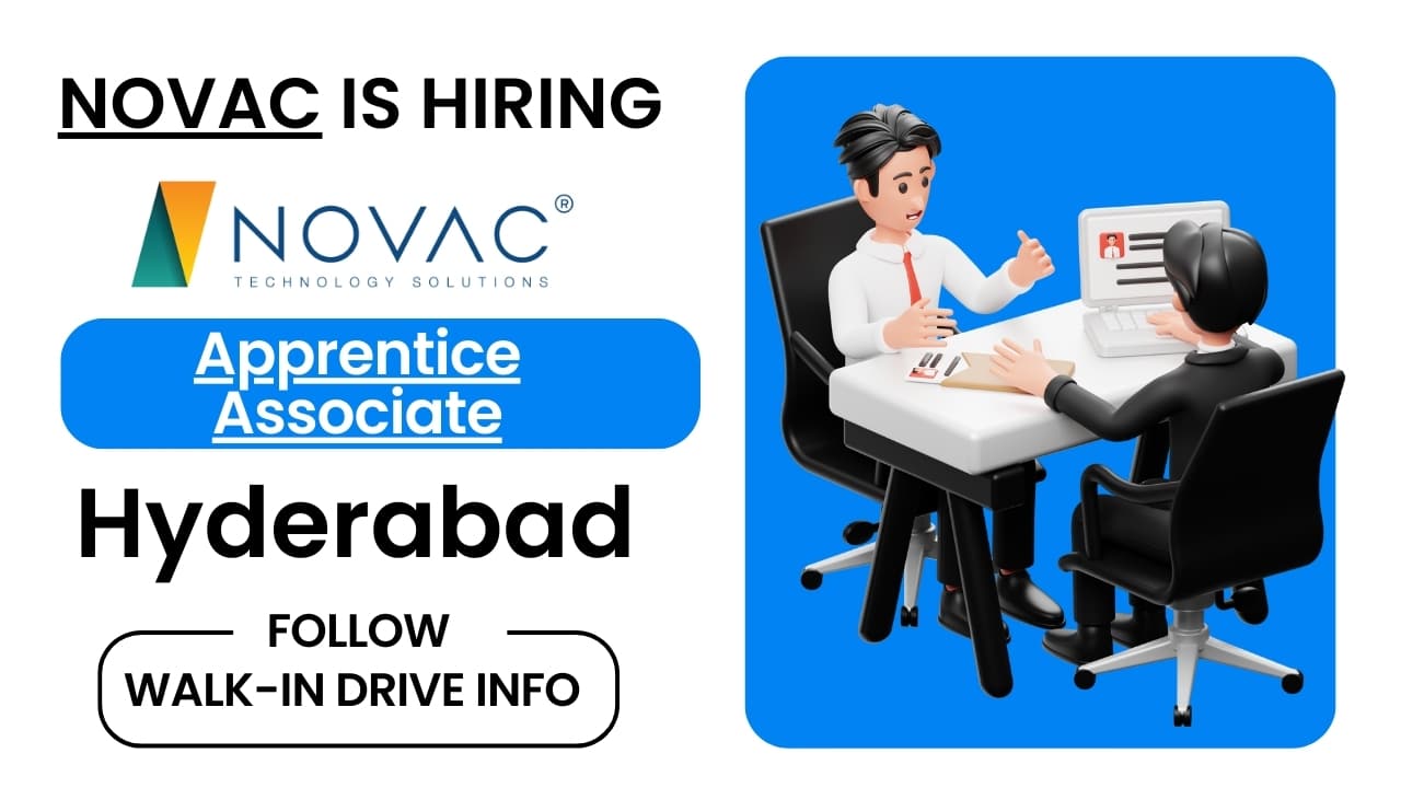 NOVAC Walkin for Apprentice Associate