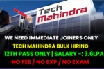 Tech Mahindra Jobs | Latest jobs in Tech Mahindra For Freshers