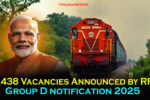 Group D notification 2024 by rrb