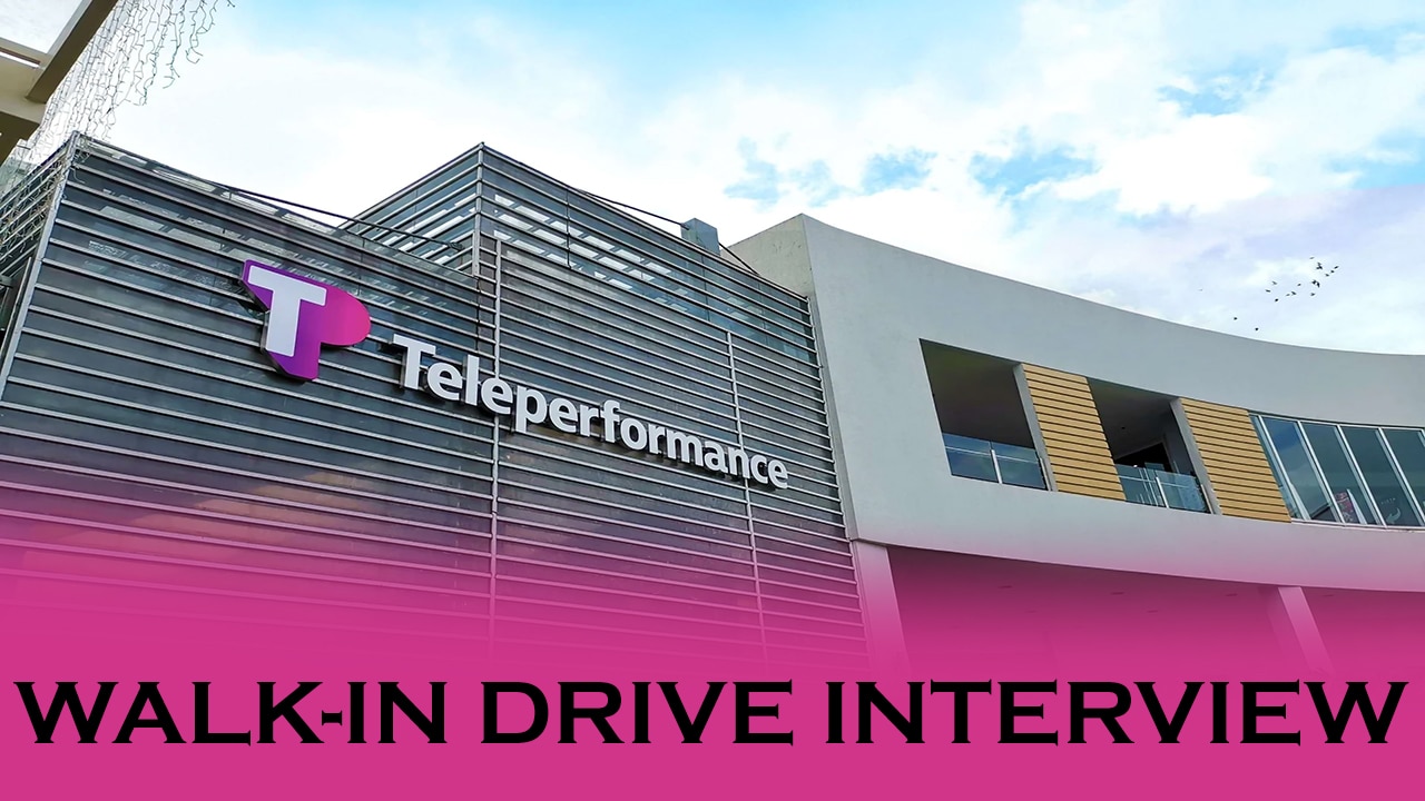 Teleperformance walk-in drive Hyderabad