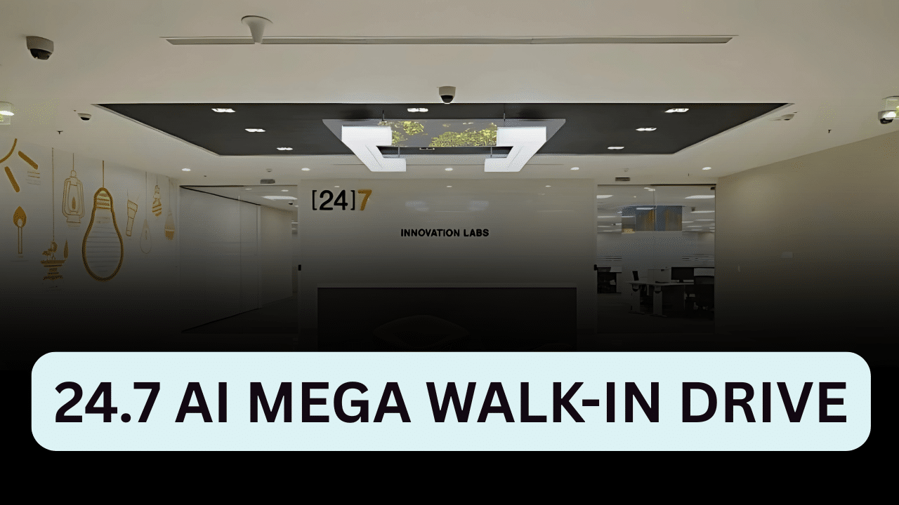 Immediate Hiring Alert – Walk-in Drive at [24]7.ai, Hyderabad