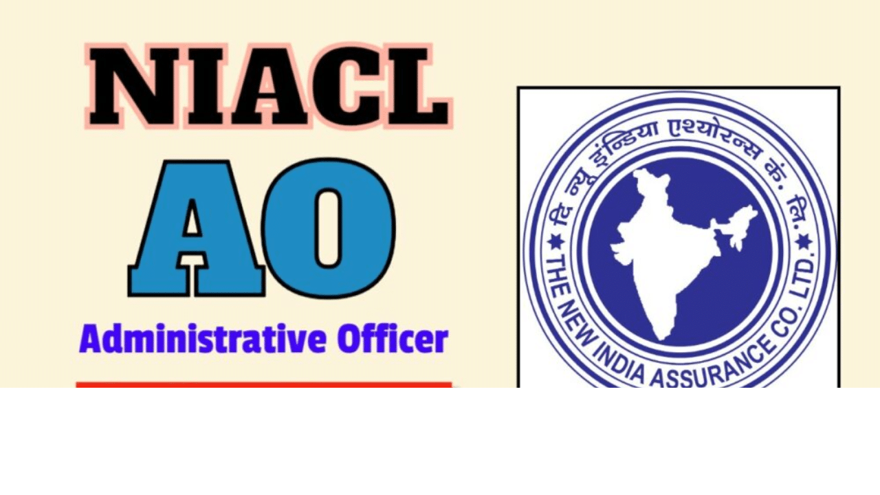 NIACL AO Recruitment 2025 – Apply Online for 550 Administrative Officer Posts with ₹80,000 Salary