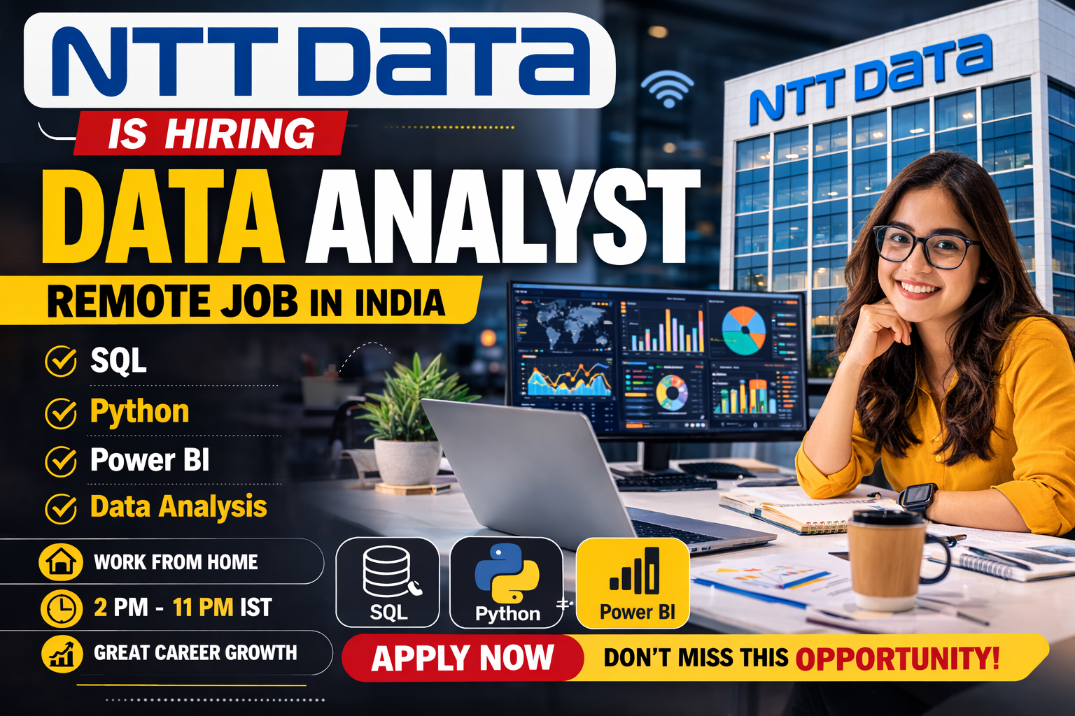 NTT DATA Hiring Data Analyst | Remote Job Opportunity in India ...